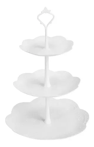 X4 Porta Cupcake Porta Torta Porta Cupcakes Torre Redondo X4-110650-0