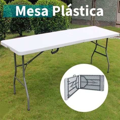 Mesa Plegable Blanco 1.8 Mt-3