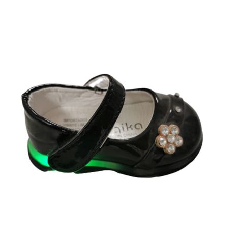 Zapato Luces Negro-0