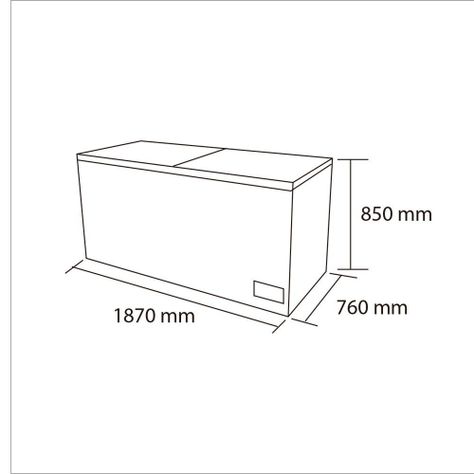Congelador dual 612 Lts BD612-2