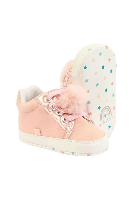 Zapatilla elastico bebé soft niña 801-3