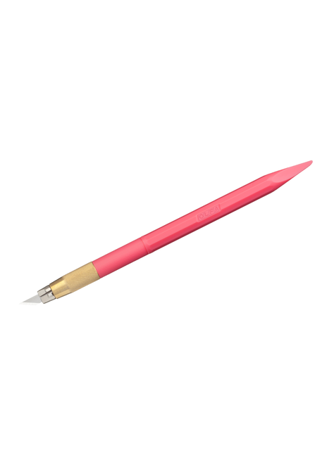 CUCHILLO TIPO LÁPIZ CON ÁNGULO DE 30° PINK + REPUESTOS-0