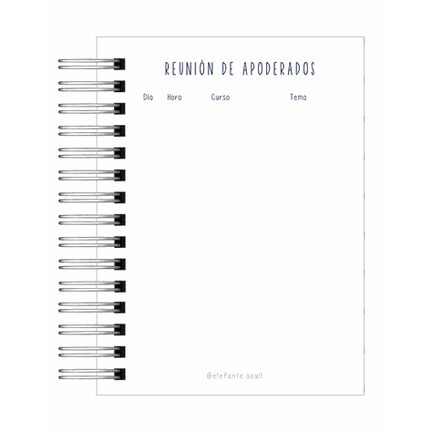 Agenda Profesor-11