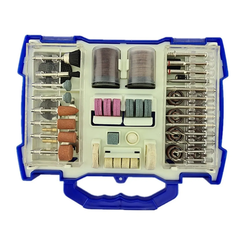 Accesorios P/ Minitorno Tipo Dremel 145pcs Crow-1