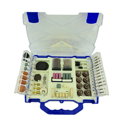 Accesorios P/ Minitorno Tipo Dremel 145pcs Crow-0