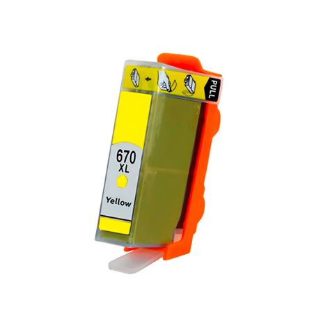 CARTRIDGE  670XL AMARILLO  PARA HP DESKJET 4615-0