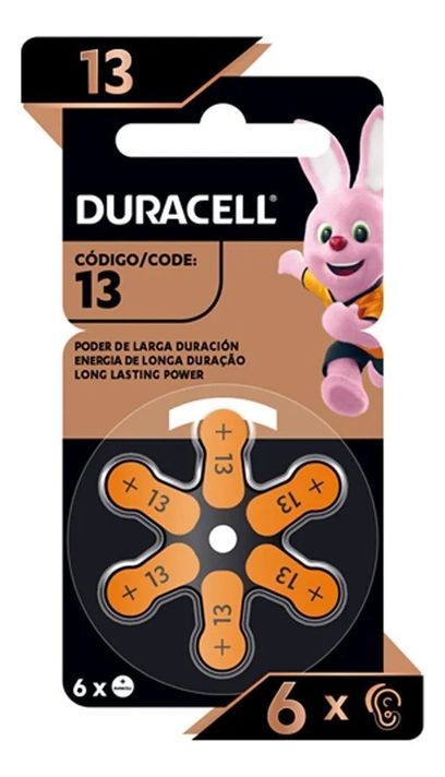 Pack 36 Pilas Duracell Audífono Tamaño 13-1