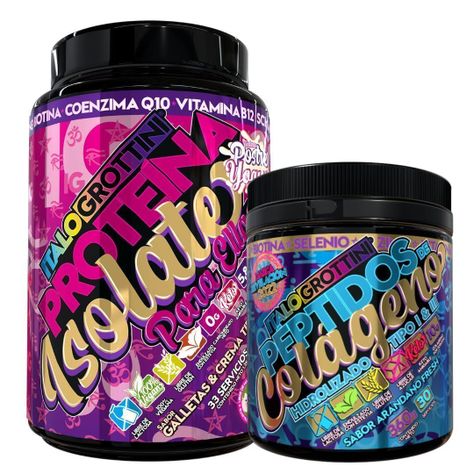 Proteina isolate para ellas y peptidos colagenos - Italo Grotini - GALLETAS & CREMA-0