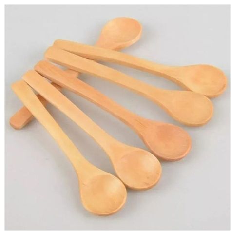Set 5 Cucharas Bambú Reutilizable Cucharitas Pebre Dip Salsa-1