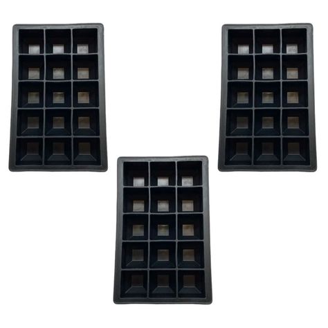 Pack 3 Cubetas de Silicona 15 Hielos- Wayu-0
