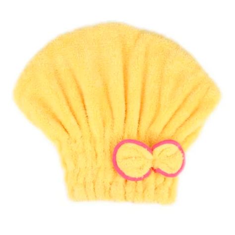 Gorro Toalla Microfibra Para Secar Cabello Ducha-0