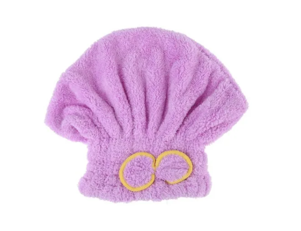 Gorro Toalla Microfibra Para Secar Cabello Ducha-4