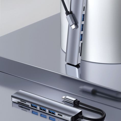 Adaptador 7 en 1 Entrada Tipo C 4K Hdmi Mac Windows-6