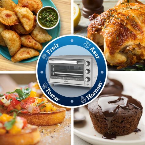 Horno con freidora de aire Oster® de 25 lt TSSTTVLS25-6