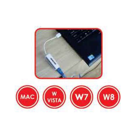 Adaptador de Ian USB 2.0 12 Mbps Dblue-2