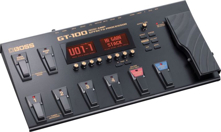 Pedalera multiefecto para guitarra Boss GT-100-0