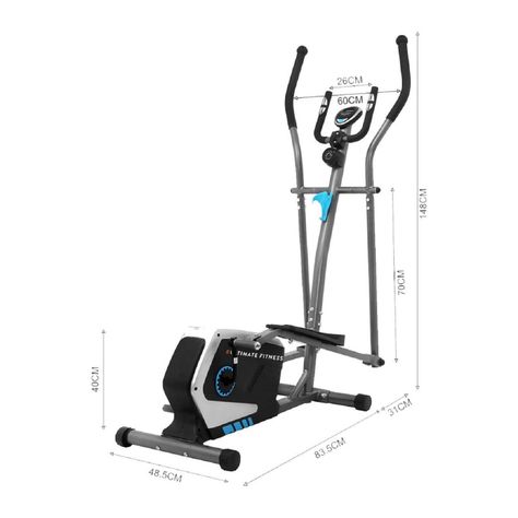Elíptica T330 Pro Magnética ISE-2