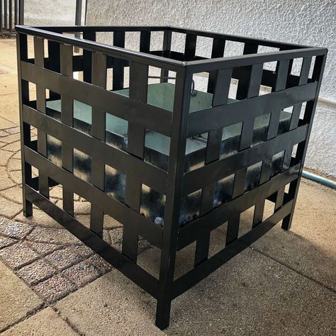 Parrilla o Brasero Fierro Gran Tamaño para Carbón o Leña-2