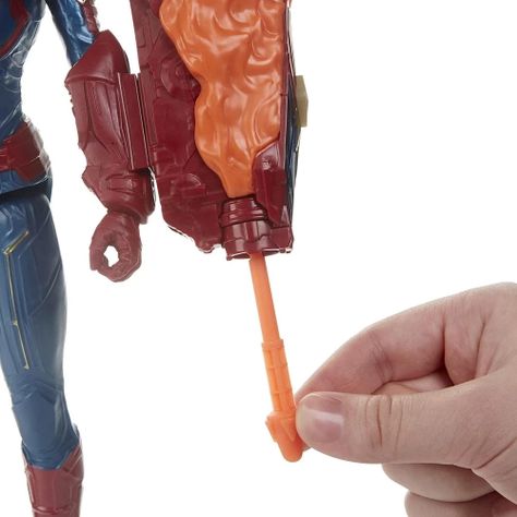 Juguete Figura De Accion Capitana Marvel 30Cm Accesorios-2