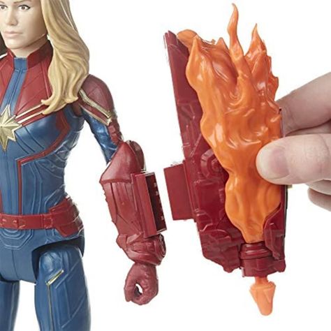 Juguete Figura De Accion Capitana Marvel 30Cm Accesorios-1