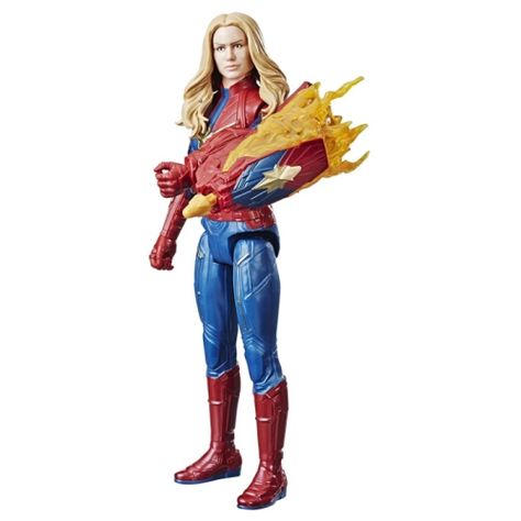 Juguete Figura De Accion Capitana Marvel 30Cm Accesorios-0