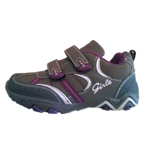 ZAPATILLA GOLF "GIRLS" GRIS/MORADO-2