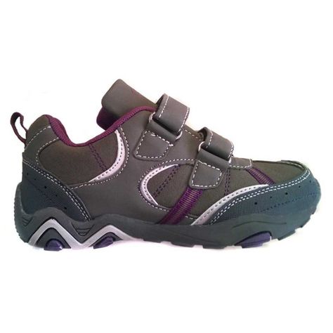 ZAPATILLA GOLF "GIRLS" GRIS/MORADO-1