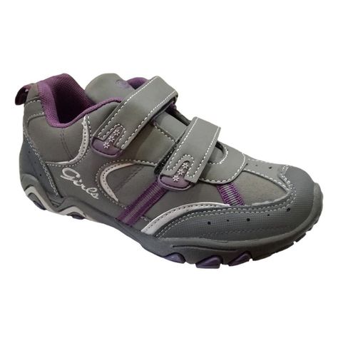 ZAPATILLA GOLF "GIRLS" GRIS/MORADO-0