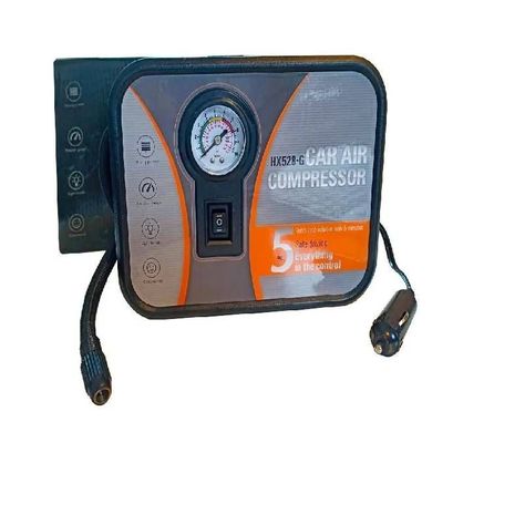 Compresor De Aire 12v Portátil Con Linterna-1