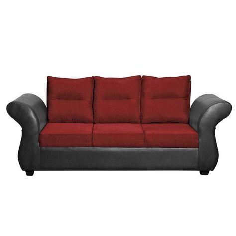 Juego de Living Zara 3.1.1 Tela-Pu Burdeo-2
