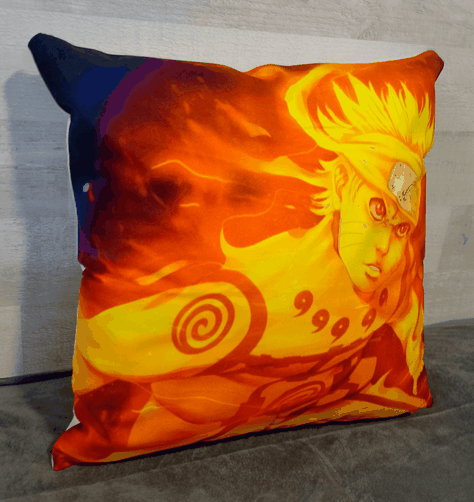 Cojín Felpa 45x45 cm Naruto Extra Suave -1