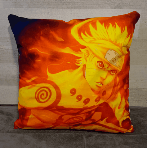 Cojín Felpa 45x45 cm Naruto Extra Suave -0