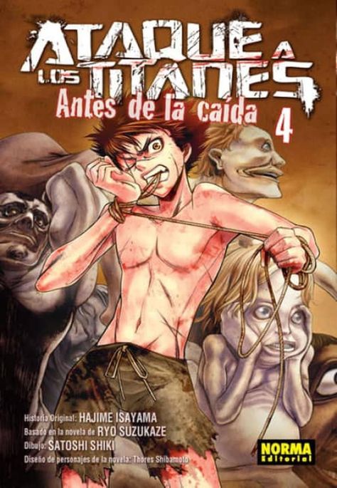 Manga Ataque A Los Titanes - Antes De La Caída 04 - España-0