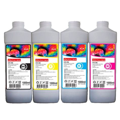Pack 4 Litros + 4 Botellas vacias para Canon Pixma G1100-1