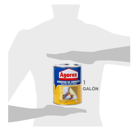 Pegamento Adhesivo De Contacto Agorex Flex 125 Galon-4