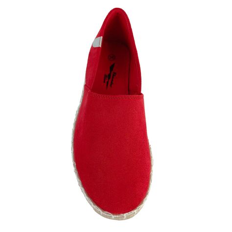 Alpargata de Mujer Rojo-2