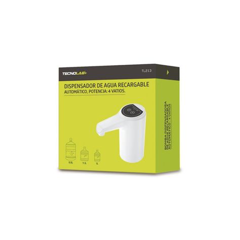 Dispensador Bomba De Agua Automatico Recargable-3