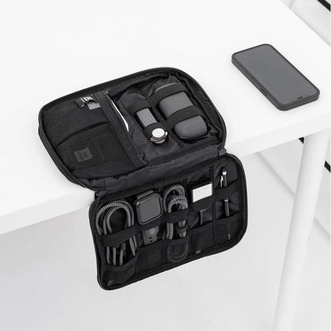 Bagsmart Organizador POMONA accesorios electrónicos- Negro-3
