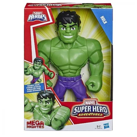 Juguete Figura De Accion Hulk Mega Mighties Hasbro-2