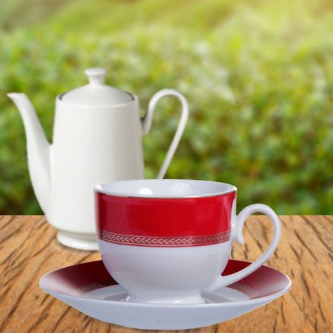 Juego de Tazas Para Café Polska Red 12 Piezas-4
