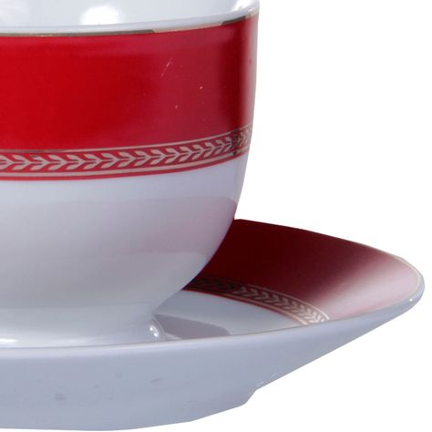 Juego de Tazas Para Café Polska Red 12 Piezas-1