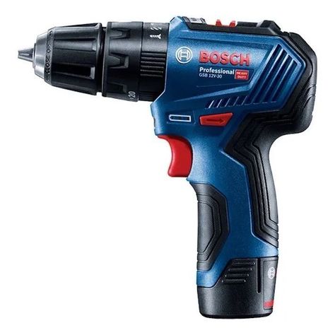 Taladro Percutor Bosch Gsb 12v-30 Brushless + 2 Baterías-2