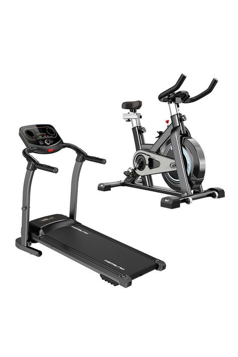 Pack Trotadora M201 + Spinning Pro Negro-0
