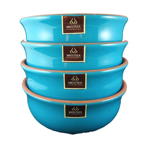 Set de Bowls Mestiza Azul Miel-1