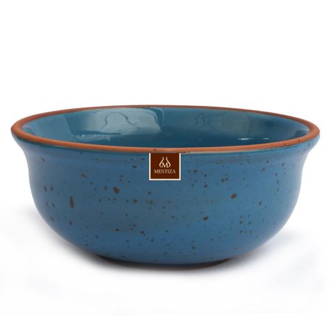 Set de Bowls Mestiza Azul Miel-2