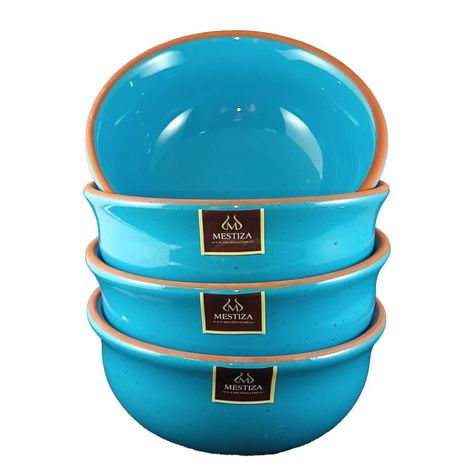 Set de Bowls Mestiza Azul Miel-0