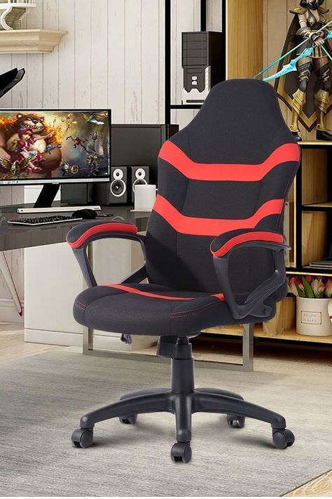 Silla Gamer Infinite Escritorio Rojo-1