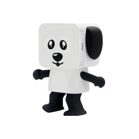Parlante Perro Bailarín Bluetooth 3w Blanco - PuntoStore-0