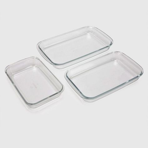 Set 4 Asaderas De Vidrio AH106 - ArtHome-1