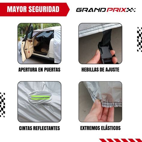 Carpa Cubre Auto SUV A Premium GrandPrix Impermeable Suave-2